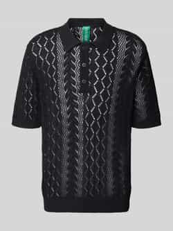 ANNARR Regular fit poloshirt met knoopsluiting model 'MANI'