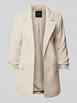 Vero Moda Regular fit lange blazer met plooien model 'FRIDA'
