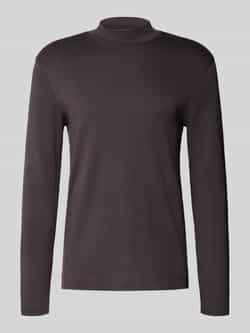 Christian Berg Men Shirt met lange mouwen en opstaande kraag