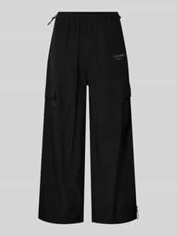 Sixth June Baggy fit cargobroek met labelstitching