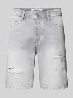 Only & Sons Korte regular fit jeans in destroyed-look model 'EDGE'