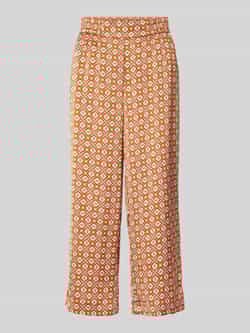 Christian Berg Woman Selection Flared stoffen broek in retrolook