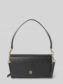 Tommy Hilfiger Schoudertas met structuurmotief met label model 'ETERNITY'
