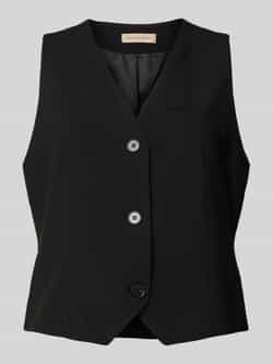 Soyaconcept Gilet met paspelzak op de borst model 'FRANKIE'