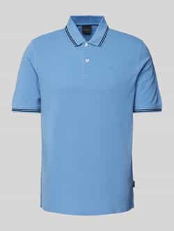 Bugatti Regular fit poloshirt met labeldetail