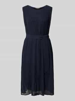 Christian Berg Woman Selection Knielange jurk met plissévouwen