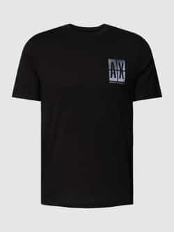 Armani Exchange T-shirt met labelprint