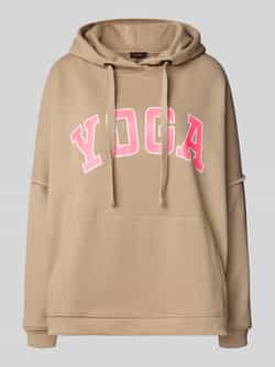 Miss goodlife Oversized hoodie van puur katoen met kangoeroezak