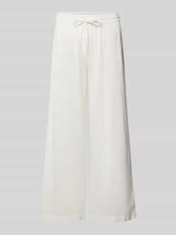 Fransa Wide leg stoffen broek met elastische band model 'Maddie'