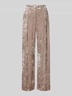 Marella Baggy fit stoffen broek met bandplooien model 'KARMAN'