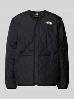 The North Face Gewatteerd jack met labelprint model 'AMPATO'