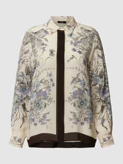 Weekend Max Mara Overhemdblouse met all-over motief model 'PONTE'