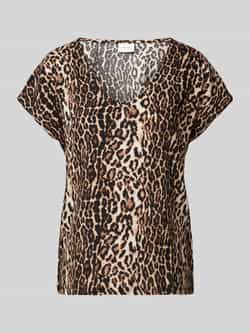 Vila T-shirt met kapmouwen model 'LAYA'
