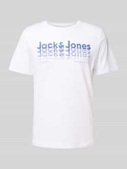 Jack & jones Regular fit T-shirt met ronde hals