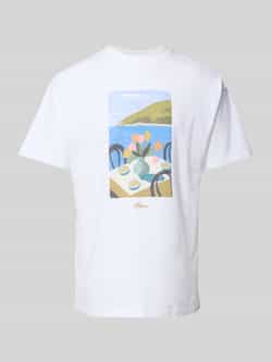 BLKVIS T-shirt met motiefprint model 'SOSTA'