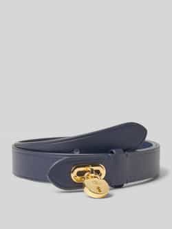 Lauren Ralph Lauren Leren riem met pinsluiting