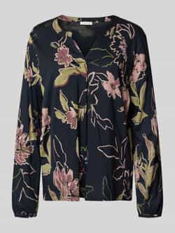 Tom Tailor Regular fit shirt met lange mouwen van katoenmix