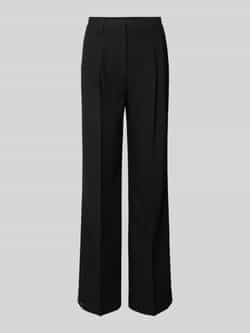 Smith and Soul Wide leg stoffen broek met bandplooien