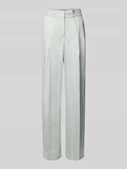 Marc Cain Wide fit bandplooibroek met persplooien