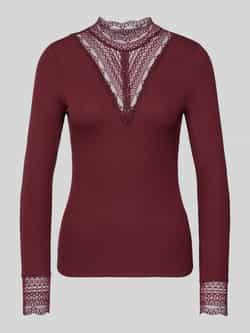 Only Slim fit shirt met lange mouwen van viscosemix model 'TILDE'