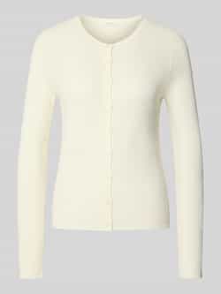 Christian Berg Woman Gebreide cardigan met structuurmotief