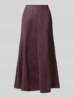 Midirok in lederlook