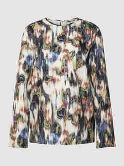 Drykorn Blouse met all-over motief model 'TUANIA'