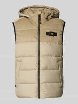 PME Legend Regular fit bodywarmer met logo-applicatie model 'Gobbler'