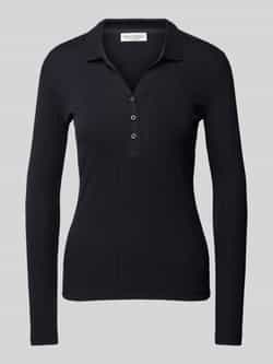 Marc O'Polo Slim fit shirt met lange mouwen en biologisch katoen