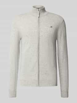 Gant Gebreid jack met ritssluiting
