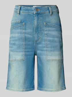 Marc O'Polo Boyfriend fit korte jeans van katoenmix
