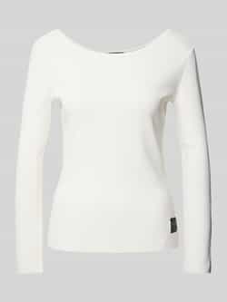 Armani Exchange Ivoor Trui voor Vrouwen White Dames