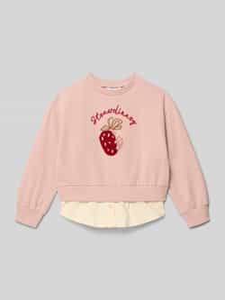 Mayoral Sweatshirt met dubbele-laagjeslook