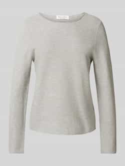 Marc O'Polo Regular fit gebreide pullover van puur katoen met rolrand