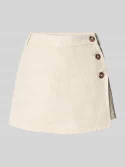 Pepe Jeans Midi-skort van een mix van linnen en katoen model 'SONIA'
