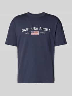 Gant T-shirt met labelprint