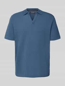 Marc O'Polo Regular fit poloshirt van een mix van katoen en elastaan