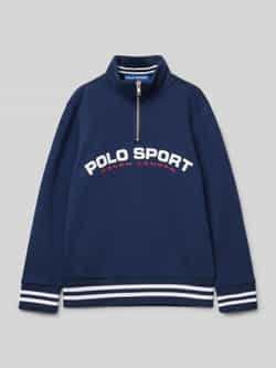 Polo Sport Sweatshirt met ribboorden