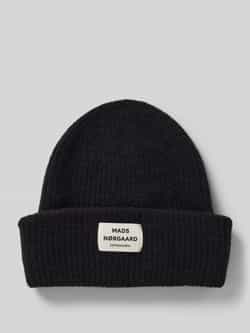 MADS NØRGAARD Muts met labeldetail model 'Tosca'