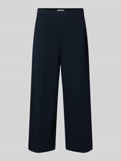 MORE & MORE Wide fit pantalon van viscosemix met elastische band