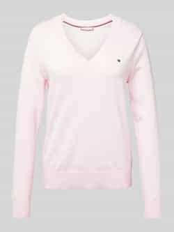 Tommy Hilfiger Trui CO JERSEY STITCH LS V-NK SWEATER