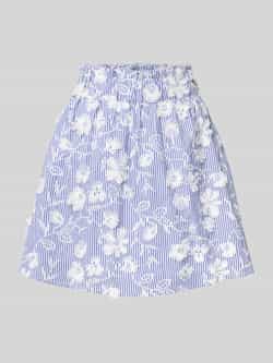 YAS Minirok met bloemenborduursels model 'MEMLY'