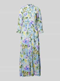 YAS Maxi-jurk met doorknoopsluiting model 'SAVANNA'