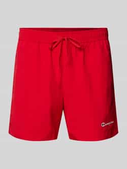 Champion Regular fit korte zwembroek met labelstitching