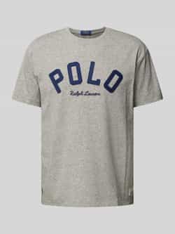Polo Ralph Lauren Grijze T-shirt met Polo Pony-logo Gray Heren