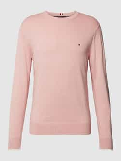 Tommy Hilfiger Trui met ronde hals MOULINE ORGANIC COTTON C NECK