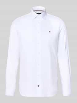 Tommy Hilfiger Regular fit zakelijk overhemd van puur katoen