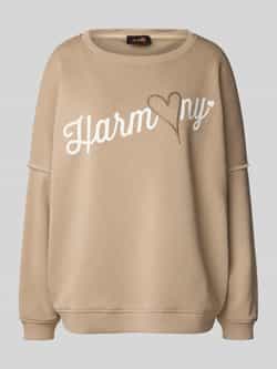 Miss goodlife Sweatshirt met statementprint en ronde hals