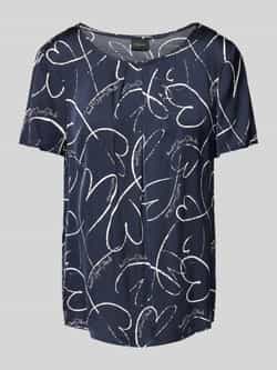 S.Oliver BLACK LABEL Regular fit blouseshirt met all-over motief