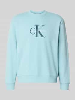 Calvin Klein Jeans Regular fit sweatshirt met logoprint model 'Terry'